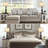 29" Tall Vintage Resin USB Table Lamp Set with Touch Control-736634508