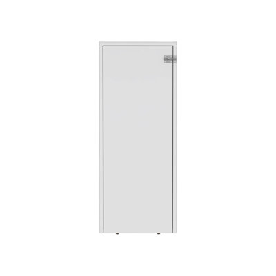 White Folding Table with Storage