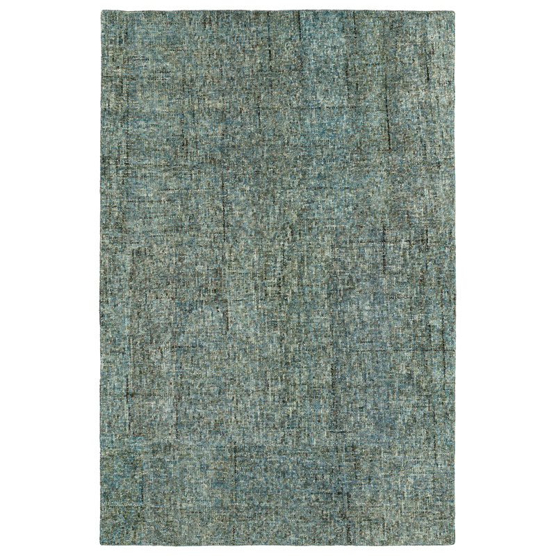 Tapis touffeté à la main en laine de verre Gilboa, Rectangle 3 pi 6 po x 5 pi 6 po