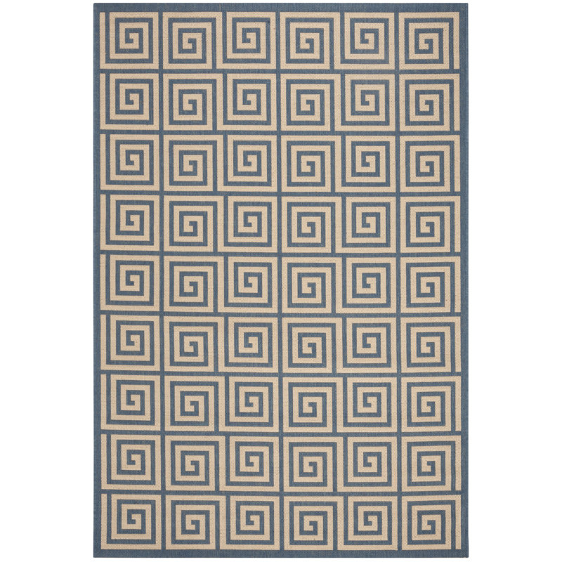 Tapis d'intérieur / extérieur Carovella, Rectangle 5 pi 3 po x 7 pi 6 po