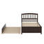 Lit plateforme avec lit gigogne-966863031