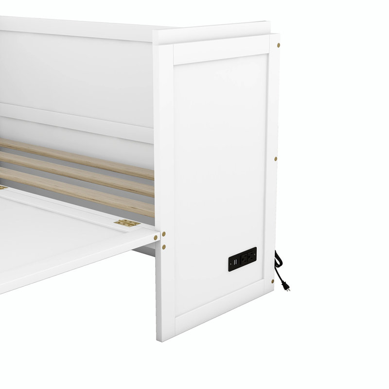 Zanasia Murphy Bed, White
