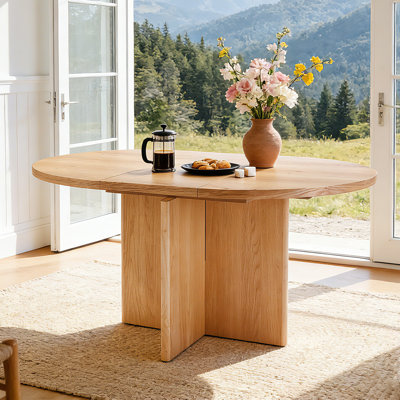 Pelaga 58" Solid Wood Dining Table