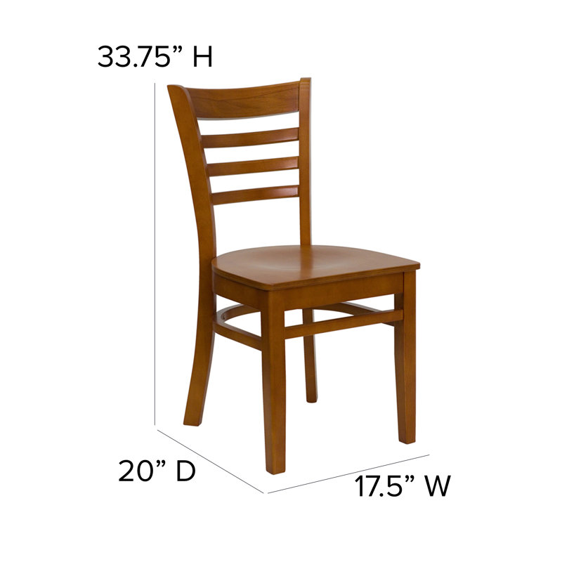 Chaise d'appoint Camry Series I, Cerisier, Bois de cerisier
