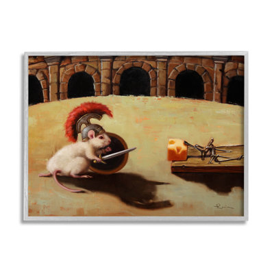 Souris et souricière, art de la giclée par Lucia Heffernan