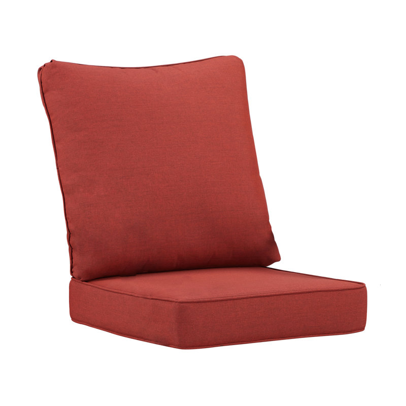 Coussin de siège / dossier d'extérieur 1 pièce Latitude Run®, Rouge