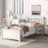 Platform Bed with a Nightstand