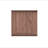 Mayah Walnut Finish Dining Table w/ Extension Leaf