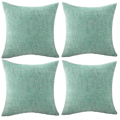 chenille Pillow Covers 18'' Throw Pillow Cover