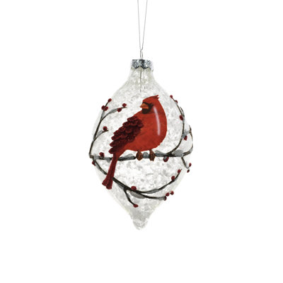 Ornement suspendu transparent (paquet de 2)