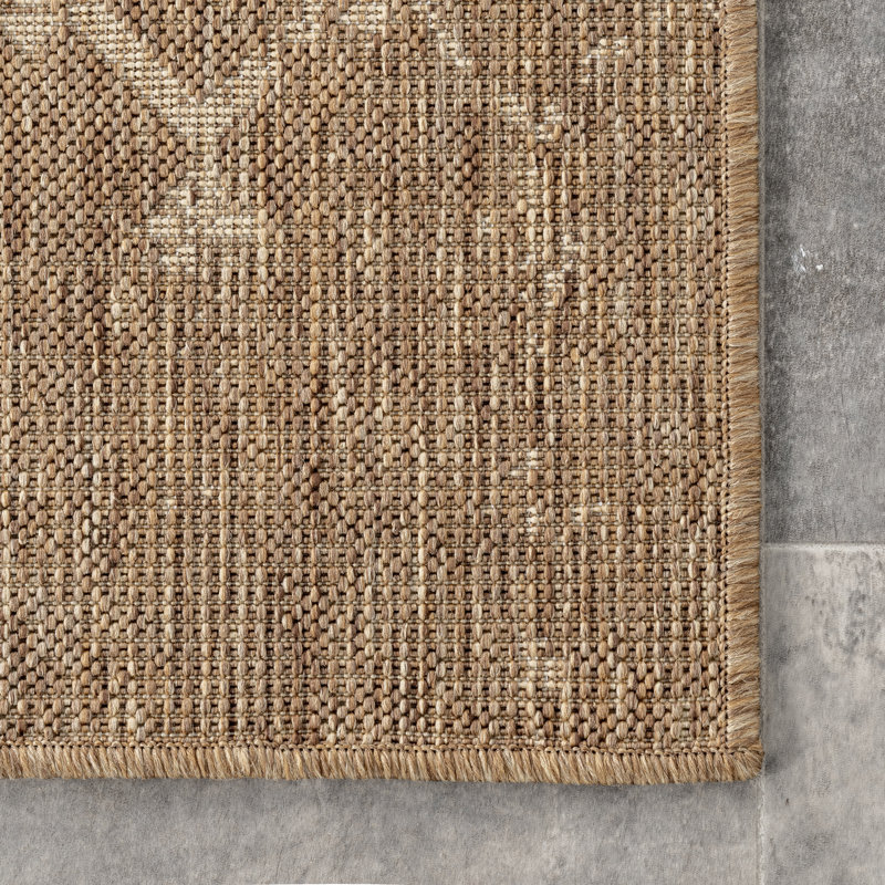 Union Rustic Edelstein Moroccan Indoor/Outdoor Rug & Reviews | Wayfair