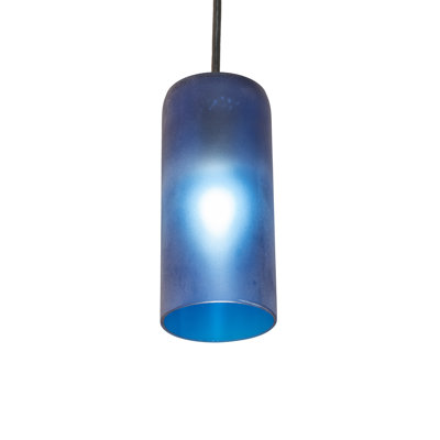Luminaire suspendu à cylindre simple 1 lumières