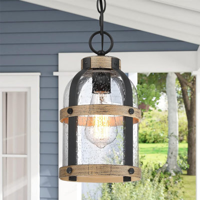 Luminaire suspendu d'extérieur câblé 9,25 po