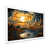 White Single Picture Framed