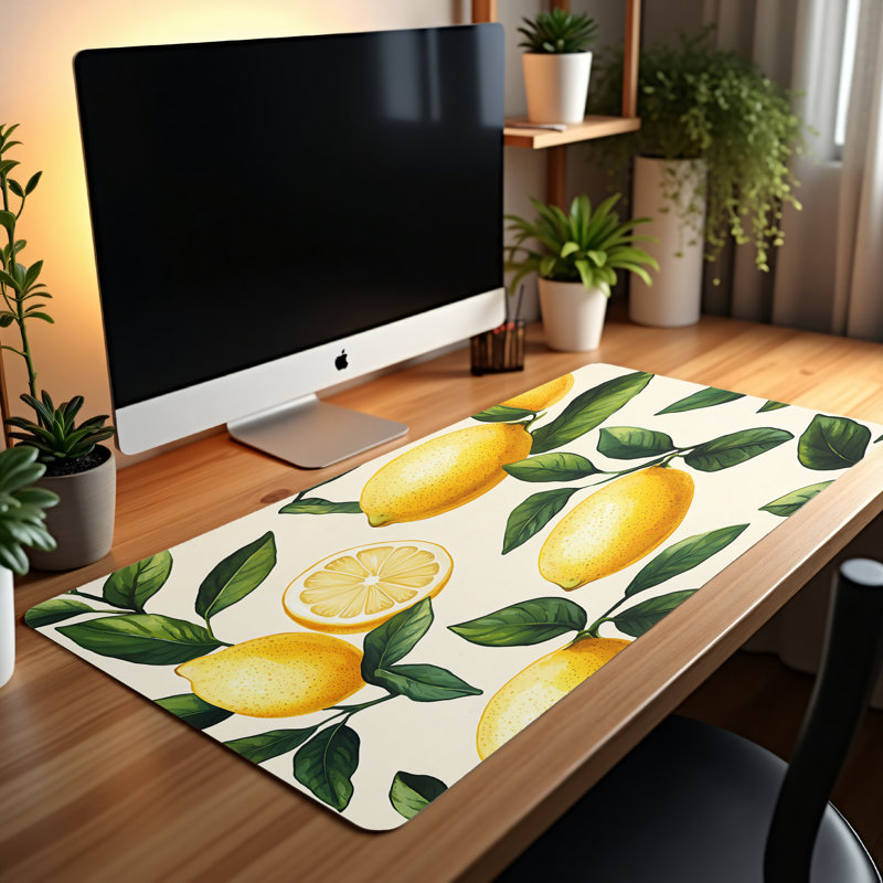 Polyester Desk Pad, 31.5x15.5