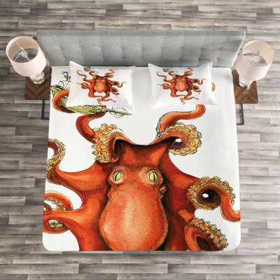 No Pattern Bedspread with Pillow Shams Included