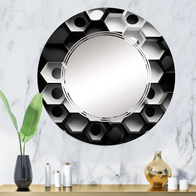 Miroir mural Prayze, 32 po x 32 po