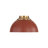 Felix 3-Light Flush Mount in Modern Brass-1997337450
