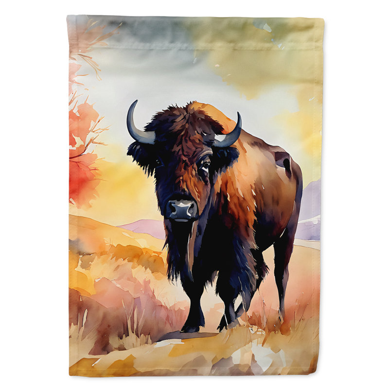 Drapeau du jardin des bisons américains
