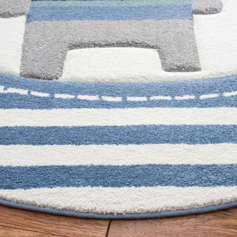 Asensio Kids 100 Performance Rug, Round 5'3"