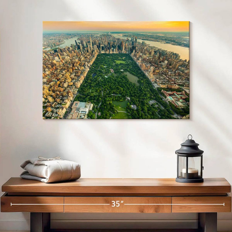 Jour d'été de Kavia Central Park, H 16 po x l 24 po