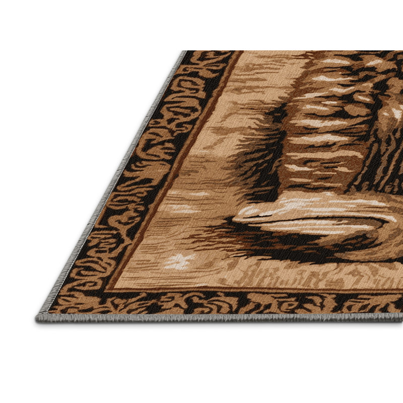  Tapis lavable Selkirk Rex, Rectangle 7 pi x 9 pi
