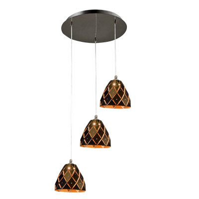 Bronwen 3 - Light LED Cluster Pendant