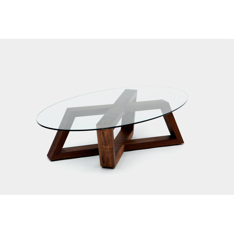 Focal Coffee Table, Walnut, 14" W x 38" L x 72" W