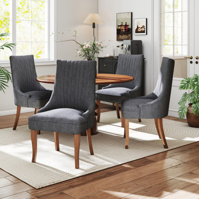 Ensemble de 4 chaises d'appoint et de salle à manger Modern