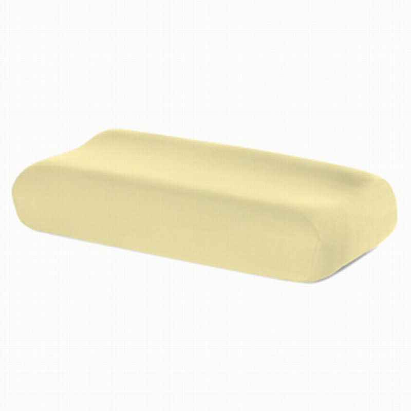 Jersey-Elasthan 100% Cotton Pillowcase, Chamomile