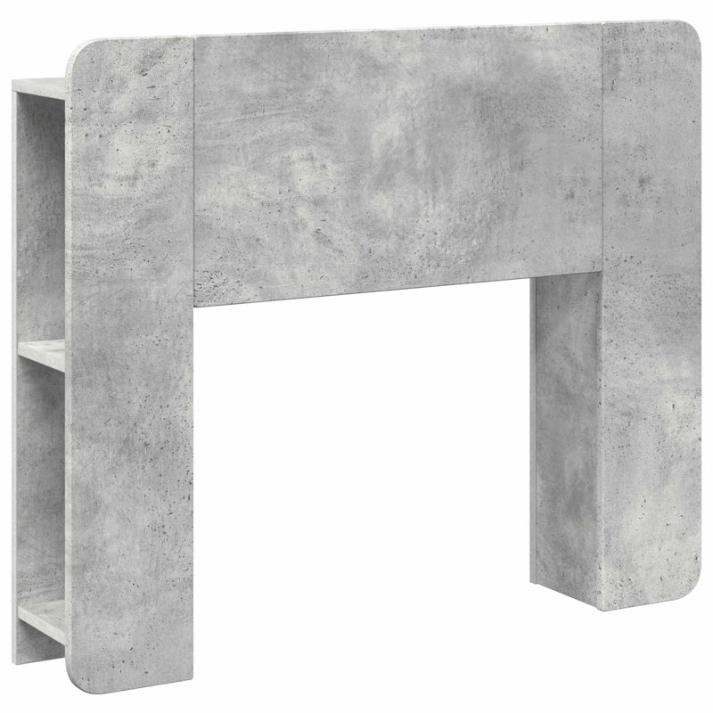 Headboard, European Toddler (80 x 160 cm), Concrete Grey