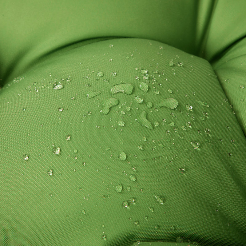 Outdoor 4'' Chaise Lounge Seat / Back Cushion, Kale Green