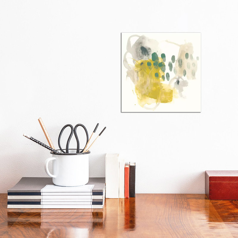 Apex Formula I by June Erica Vess - Wrapped Canvas Painting, 30.48 cm H x 30.48 cm W