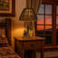 Lampe de table en bronze 29,5 "Marcellus