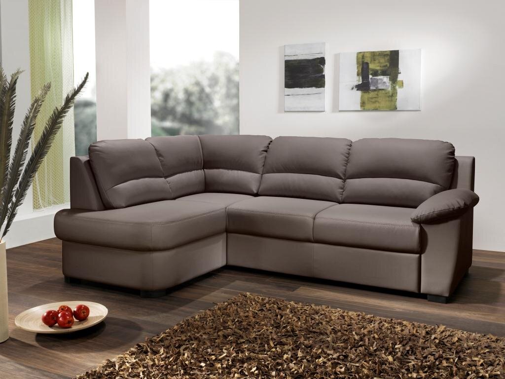 Ecksofa Romine mit Bettfunktion