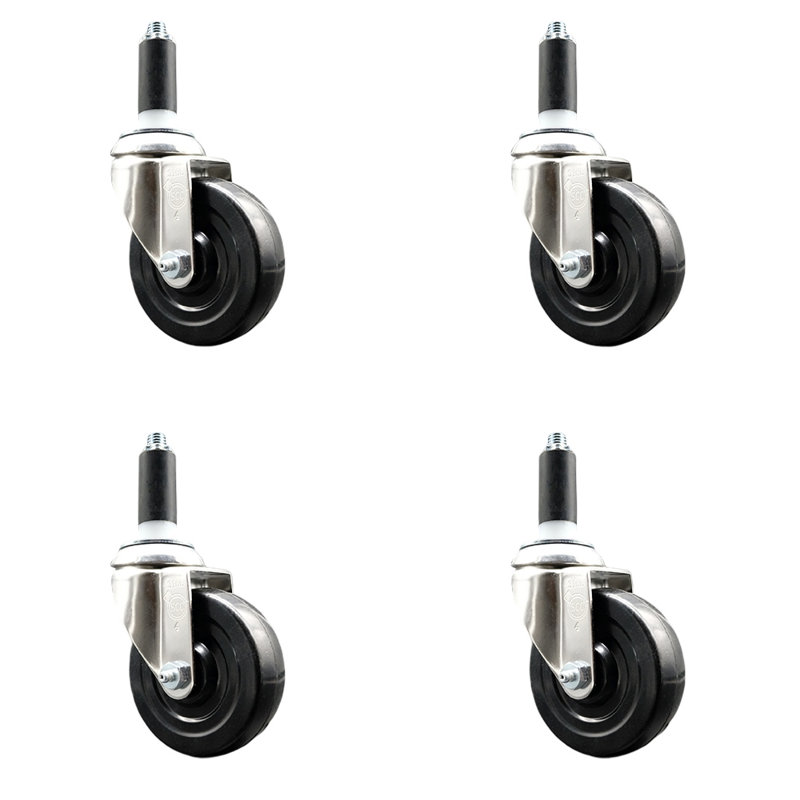 Hard Rubber Casters