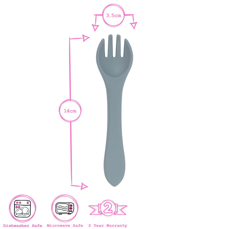 Baby Flatware, Blue