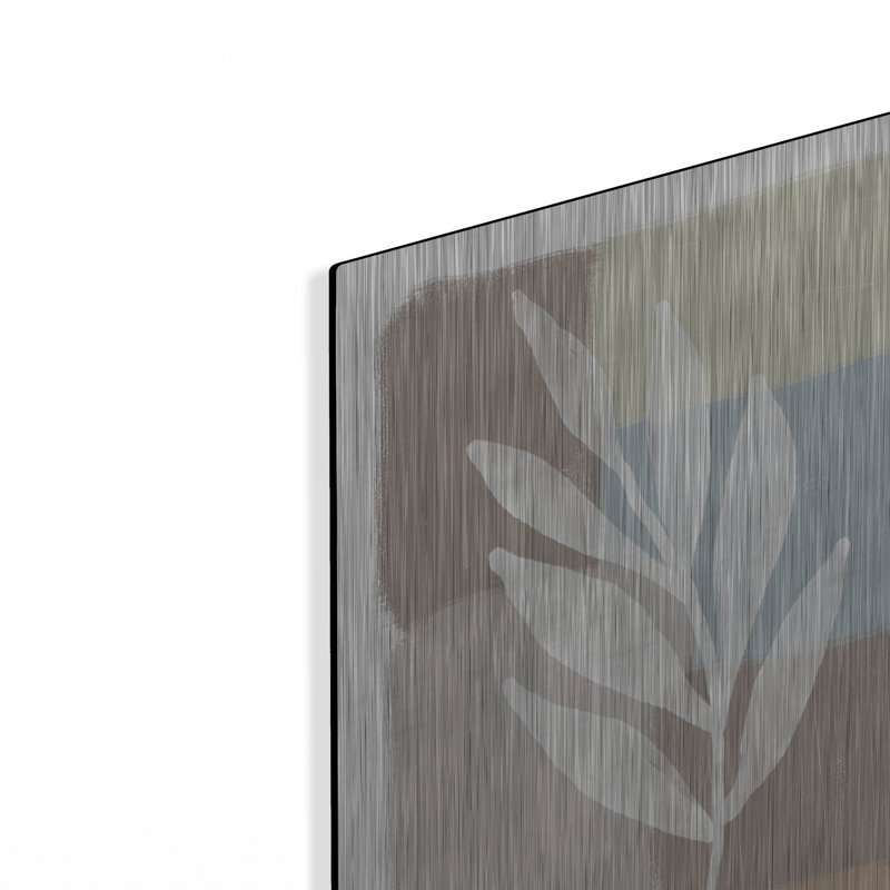 Art mural en métal Lark Manor ™ «Spa Botanical 1» par Linda Woods, H 16 po x l 12 po