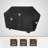 Modern Leisure Monterey 73 in. Grill Cover, 73"L x 25"W x 44.5"H, Black-1724022481-1724022480