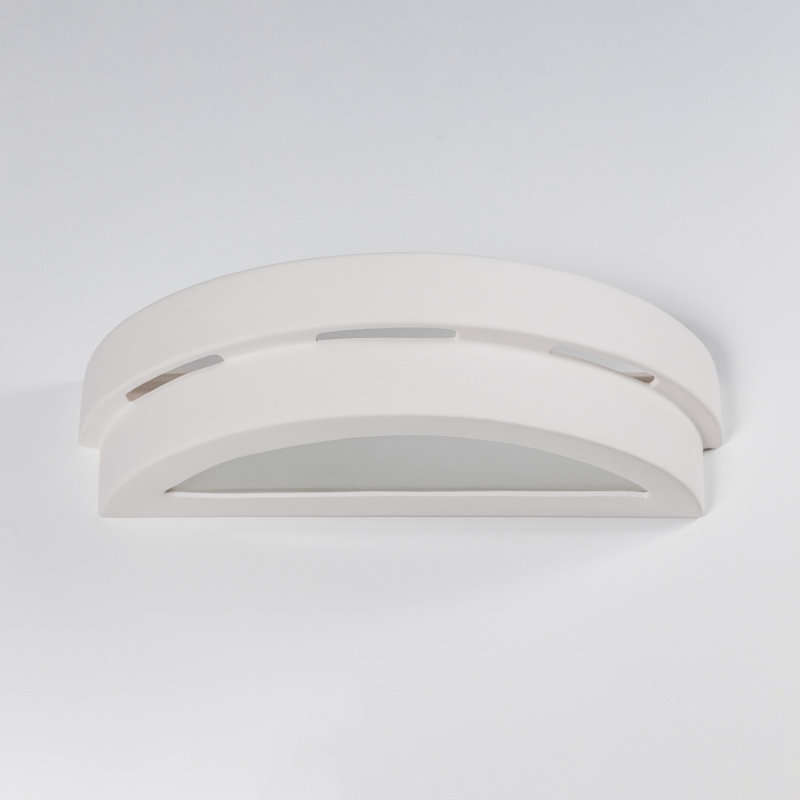 Helios Ceramic Flush Mounted Sconce