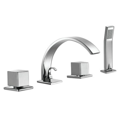 Deck Tub Filler with Diverter
