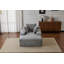 Chaise longue avec 3 coussins décoratifs et accoudoirs larges-2072613799