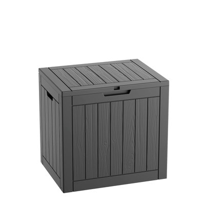 30 Gallon Water Resistant Durable Resin Lockable Deck Box by MINDYES
