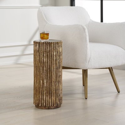Mercer41 Mckee Brass Drink Table