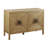 2-Door Accent Cabinet with Adjustable Shelves