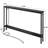 Sofa Table with Outlet and USB Port, 49" Console Behind Couch Table with Steel Frame,-586311232
