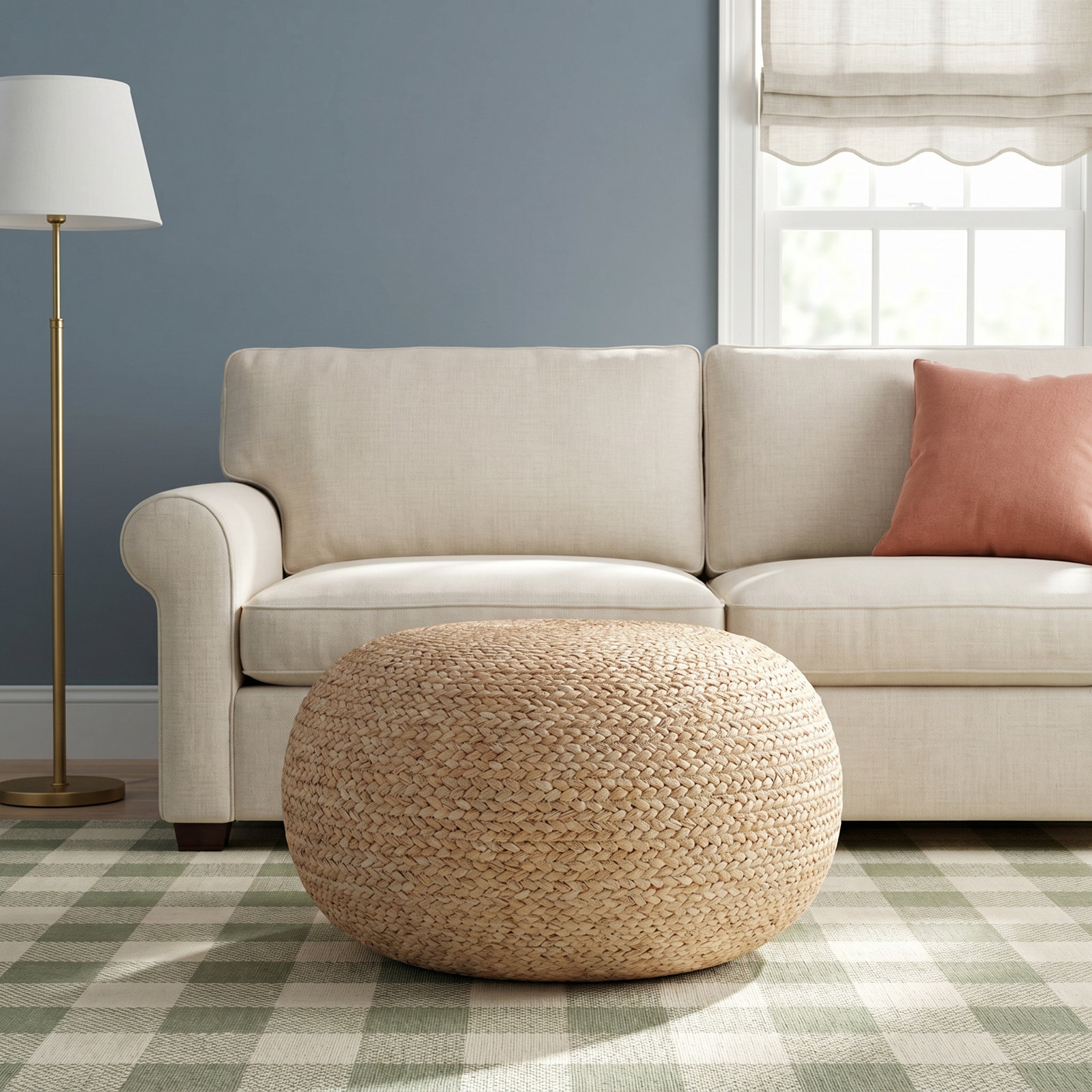 Ryanne Upholstered Pouf