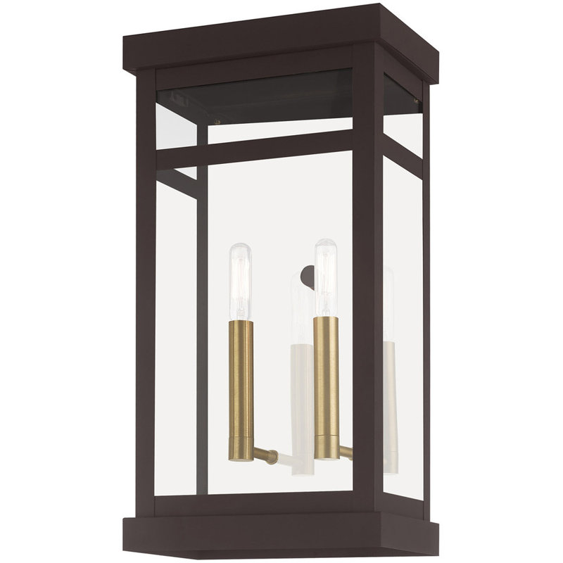 Applique murale en laiton massif, Bronze
