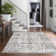 Area Rug Washable Rug Vintage Rug Non Slip Backing Accent Carpet Runner Rug Ultra-Soft Low Pile Rug Oriental Floral Rug Distressed Aesthetic Floor Mat for Living Room Bedroom Stain Resistant Carpet for Kitchen Laundry Office