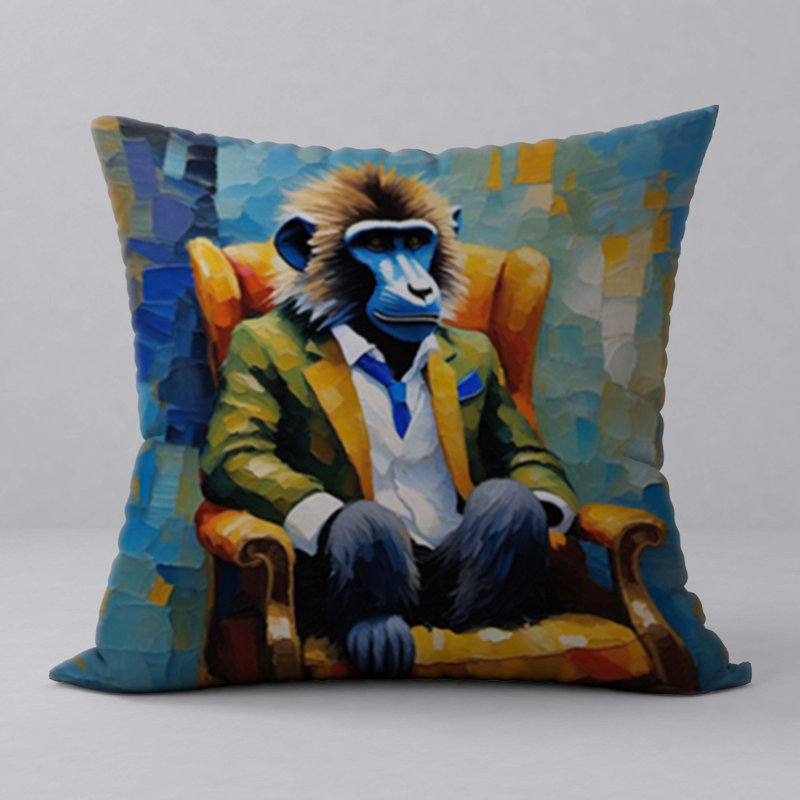 Reversible Throw Pillow